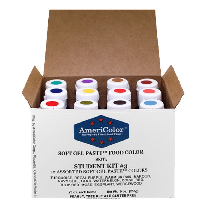 AmeriColor Soft Gel Paste Student Kits Student Kit 3