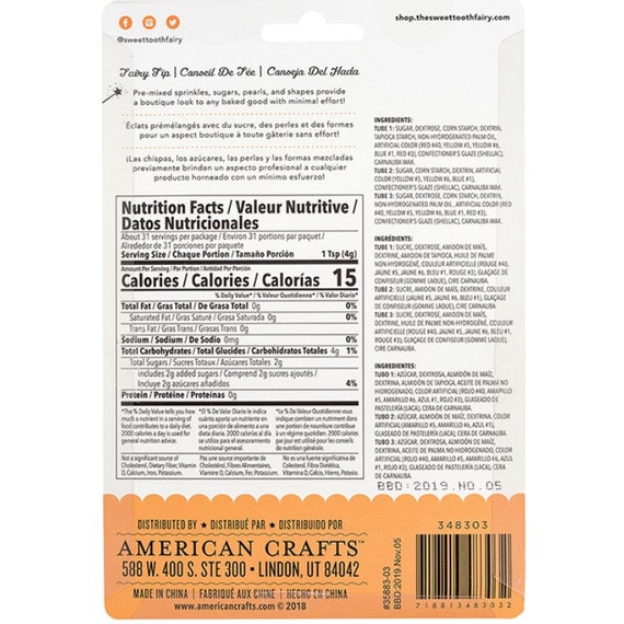 Boo Bash Halloween Sprinkle Mix 4 44 Oz 126g Etsy