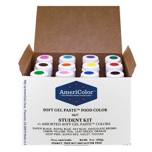 AmeriColor Soft Gel Paste Student Kits Student Kit