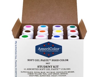 AmeriColor Soft Gel Paste Student Kits