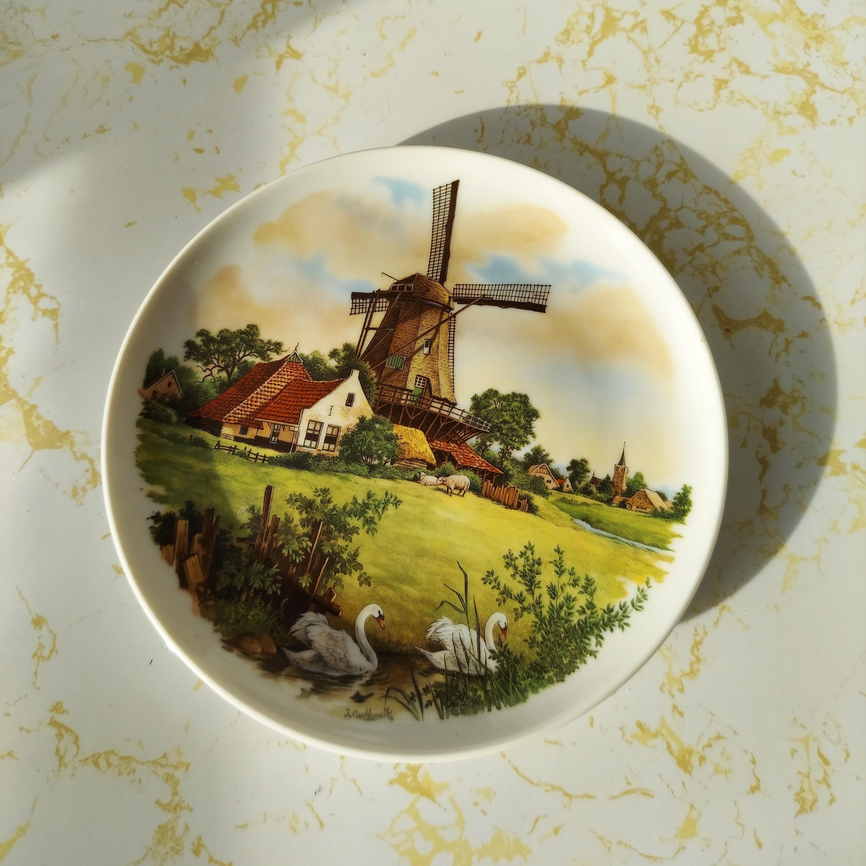 Royal Schwabap Holland Dutch Plate - Etsy