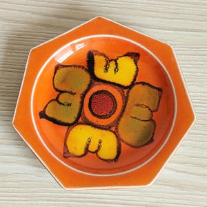 1970s Poole Pottery Orange - Etsy
