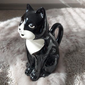 Vintage Takahashi Japan Keramik Kanna Formad Katt
