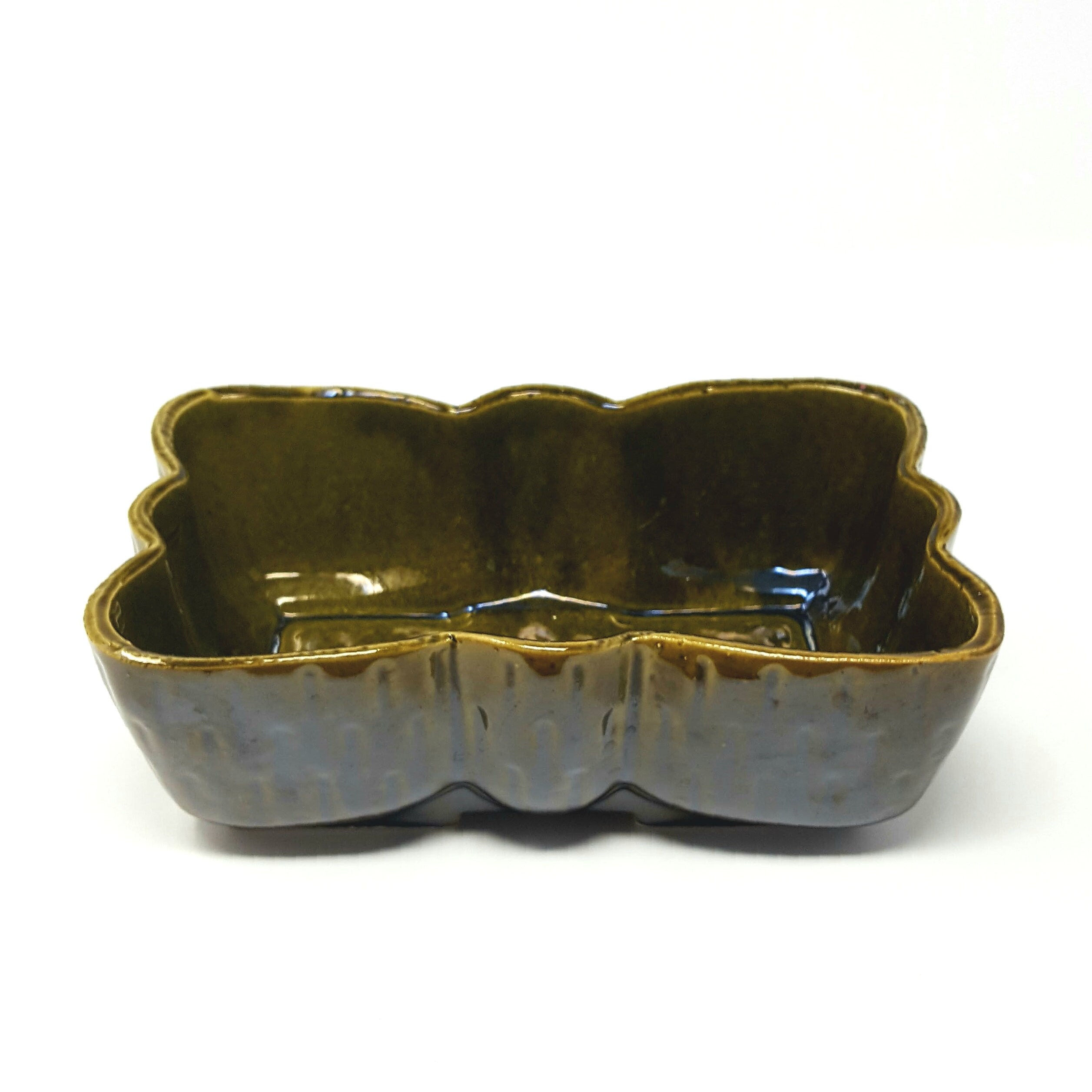 Vintage Ungemach Pottery UPCO USA Olive Green Ceramic Etsy