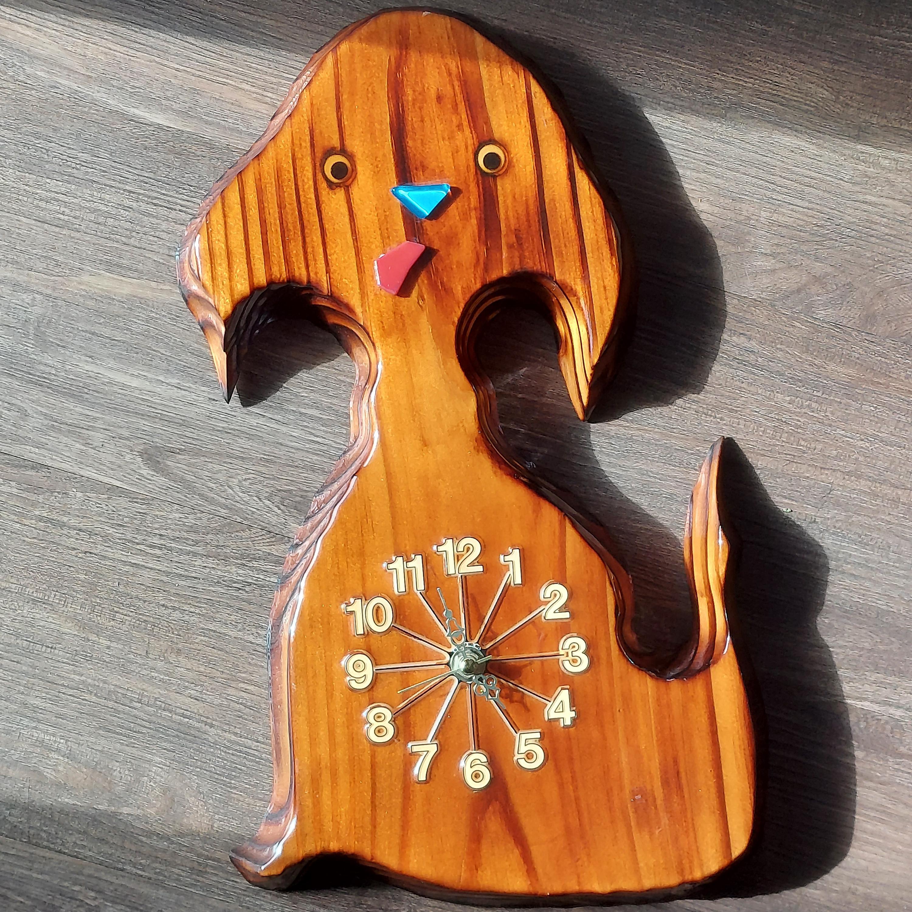 Whimsical Dog Clocks - Etsy
