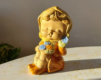 工芸品 RETRO POTTERY DOLL WOMAN BY IWATSUKI 工芸品 RETRO POTTERY DOLL WOMAN BY IWATSUKI Iwatsuki