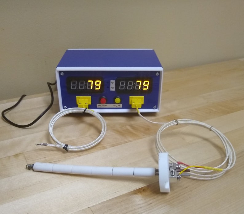 Digital Ktype Thermocouple Thermometer for Kiln Furnace and Etsy