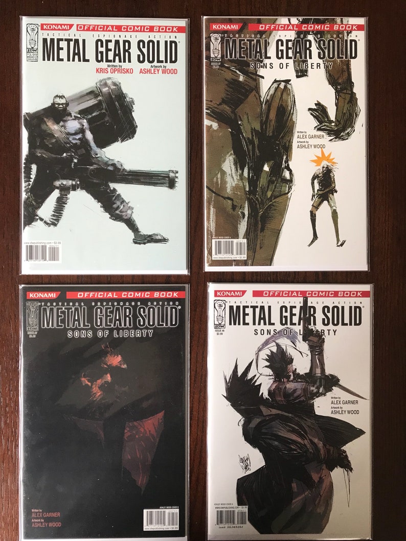 Metal Gear Solid Comic Book