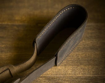 Leather Camera Wrist Strap, Adjustable Hand Holder for DSLR Mirrorless,Personalized Initials