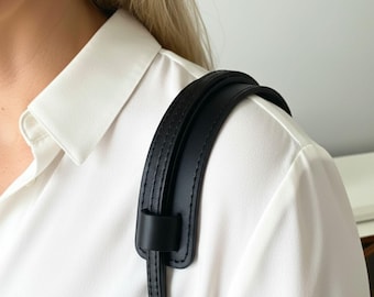 Leather Shoulder Pad: Handbag Strap Comfort Wrap