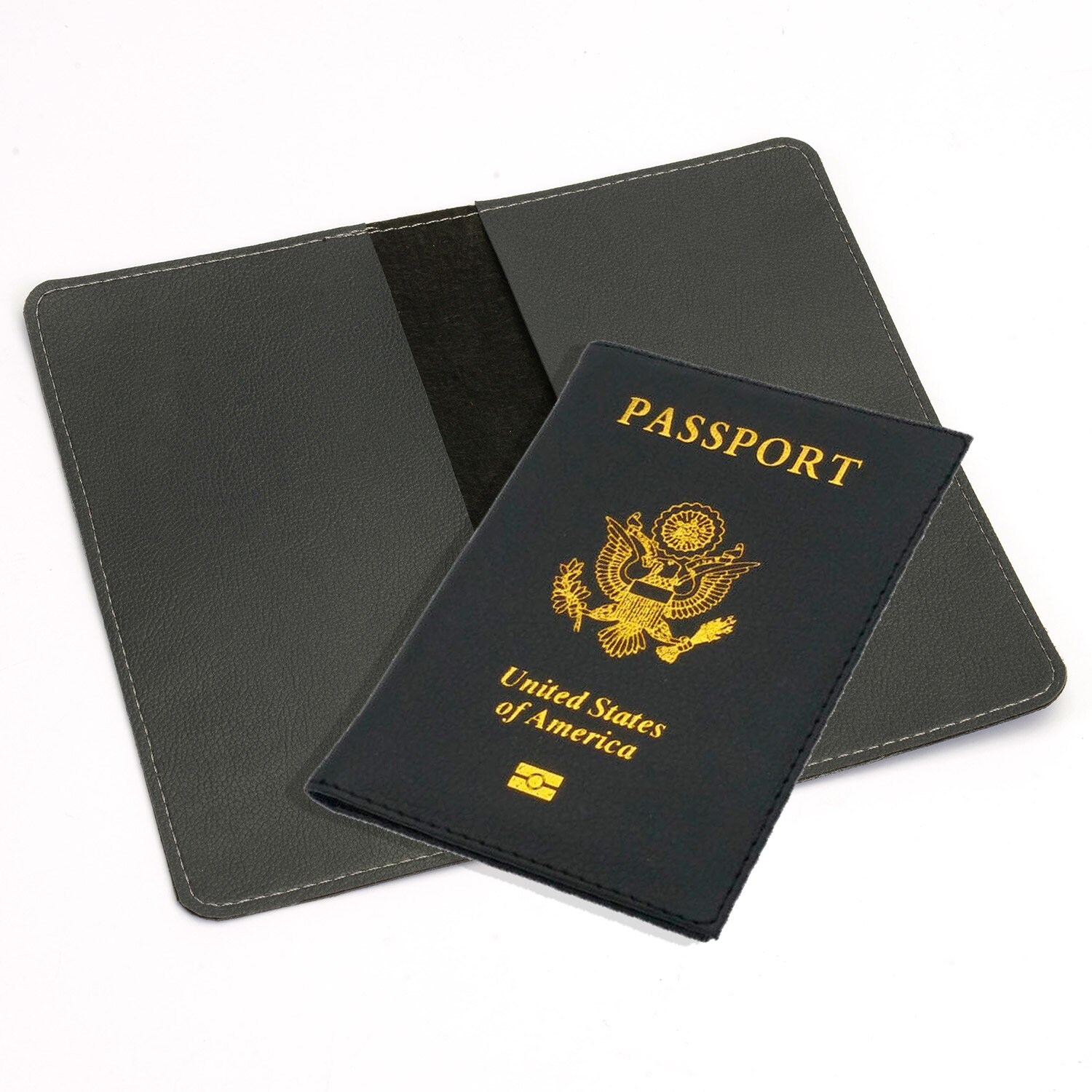 Funda de cuero personalizada para pasaportes en marrón / Etsy