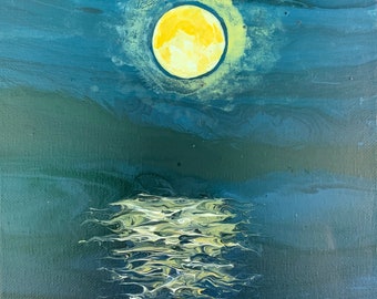 Hudson Harvest Moon (from Dutchman's Landing)
