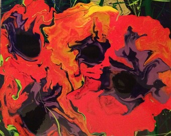 Four Poppies