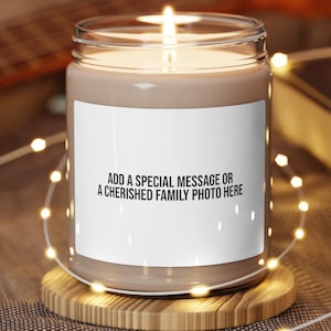Personalized Candle, Custom candle, Wedding favor candle, Soy candle, Create your candle label, personalized gifts, Custom Bridal Shower