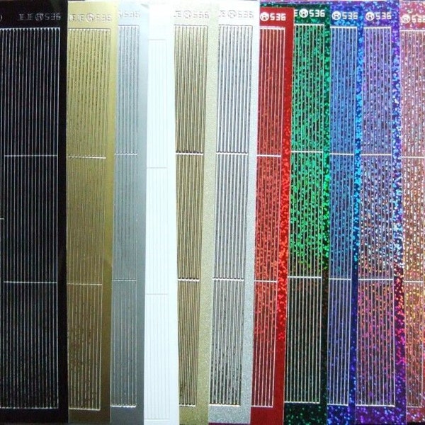 Straight Line Stickers Etsy