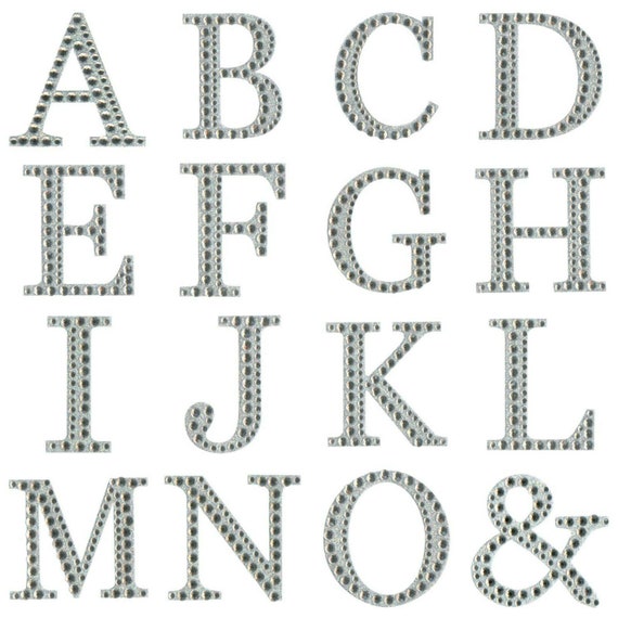 5/6/10 Sheets Glitter Letter Stickers Self-Adhesive Alphabet Stickers  Scrapbooking or Embellishment Alphabet Letters Name Card