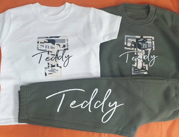 personalised boys tracksuits