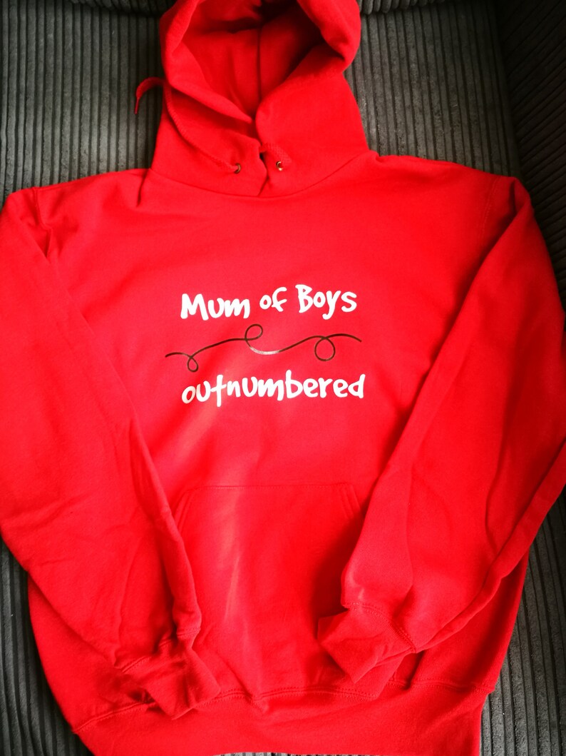 motherhood hoodie blessed with boys mum jumpers Mum of boys hoodie personalised jumpers mum hoodie personalised hoodie mom of boys