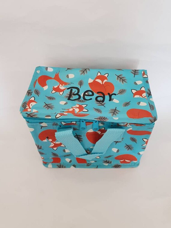 personalised insulated lunch bag