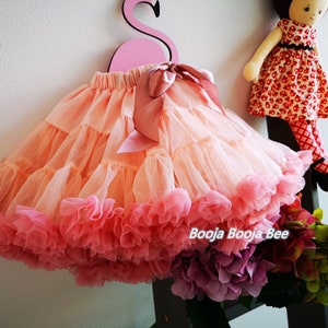 Wild Rose, Fluffy Pettiskirt Tutu. 1st Birthday dress, Party dress, Wedding, Special Occasions, Casual wear, 80-130cm