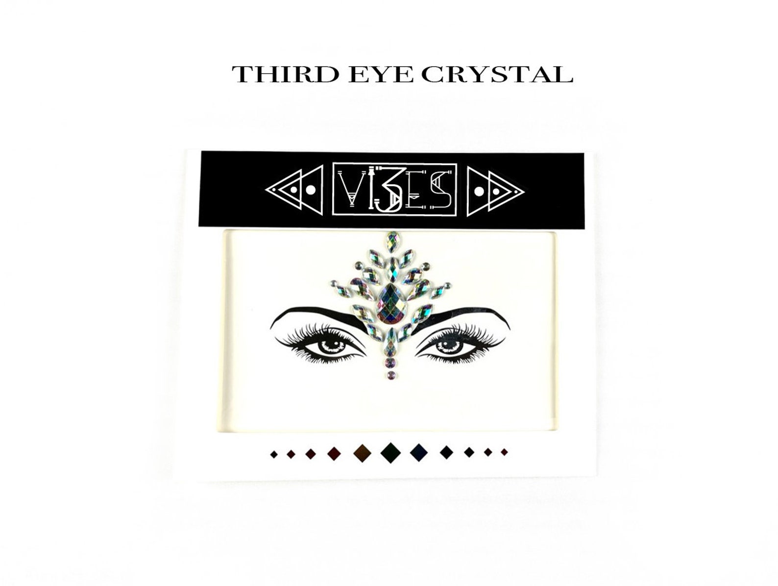 Rhinestone Face Jewels Adhesive Stick on Face Jewels Sticker Etsy