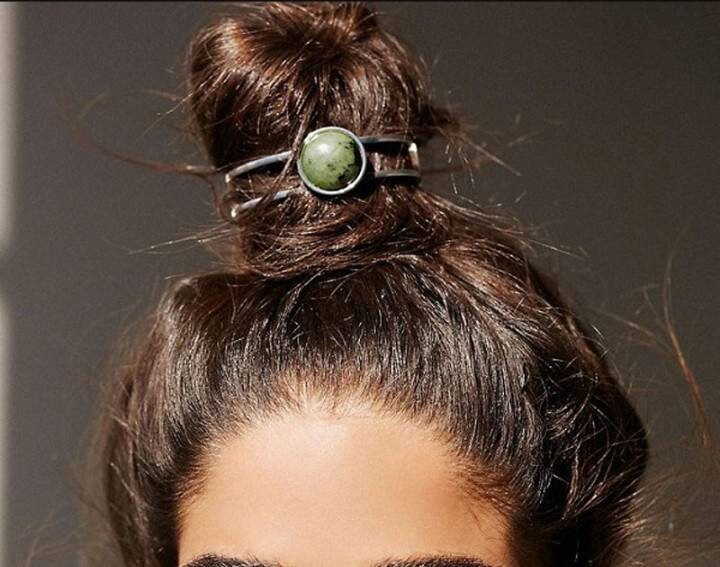 Quick Everyday Hair Bun Using Clutcher  Easy Hair Bun With Hair Clip How  to Tie Hair In A Hair Bun  YouTube