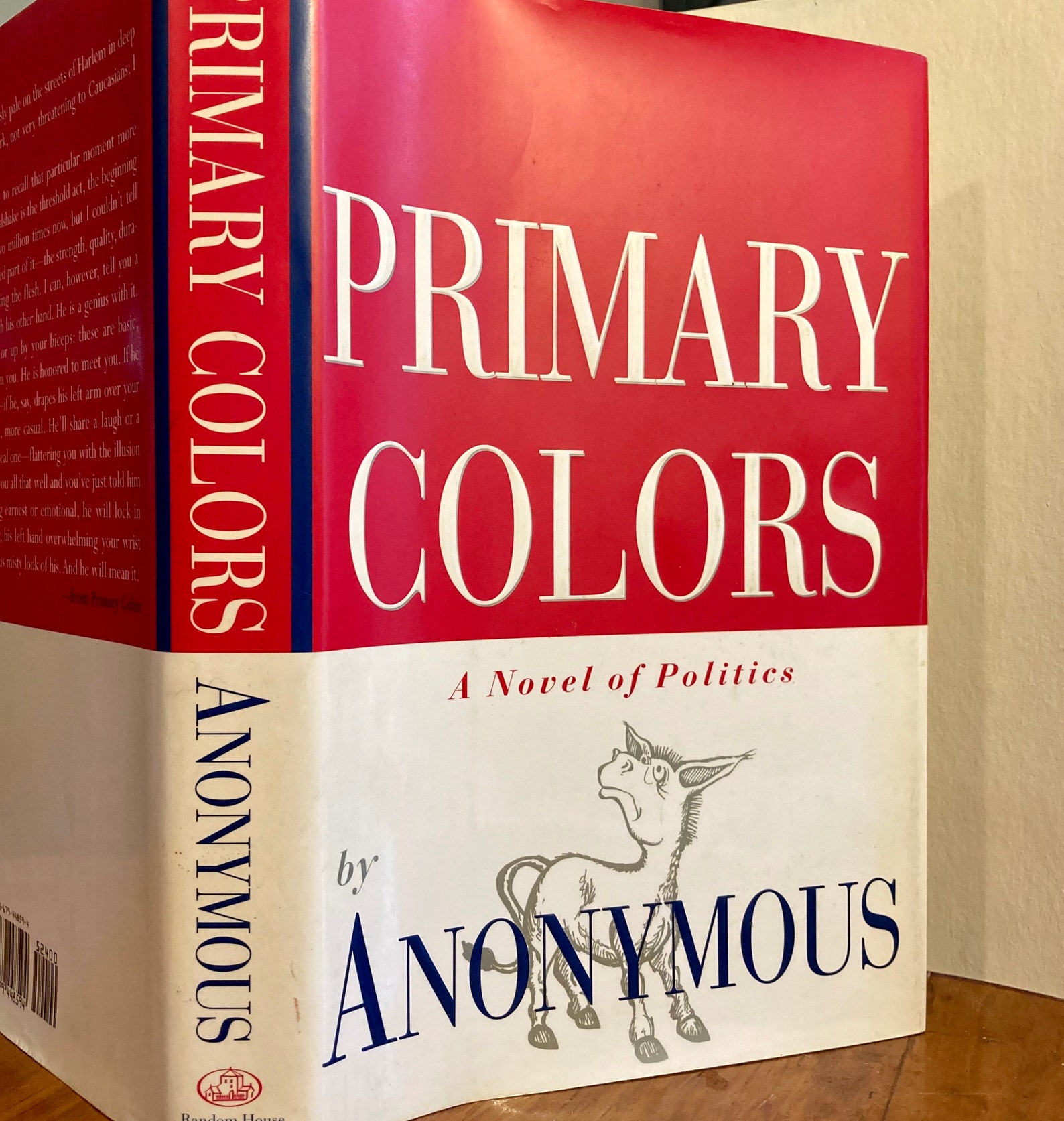 Primary Colors by Anonymous Primary Colors by Anonymous
