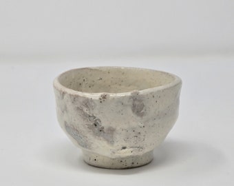 Handmade Charcoal Fired Korean Dumbung Buncheong Teacup