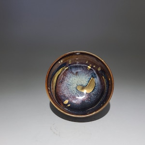Handmade Hand-painted Korean Hoeryong Teacup with Gold, Gong Fu Cha, Tea Ceremony