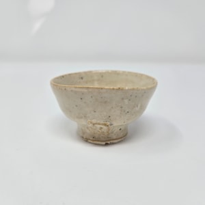 Handmade Wood Fired Korean Baekja Teacup, Gong Fu Cha, Tea Ceremony