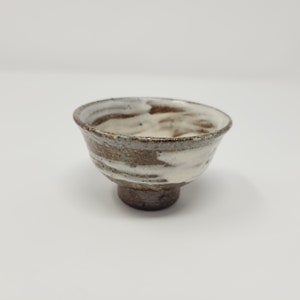 Handmade Korean Gwiyal Buncheong (Hakeme) Teacup / Sake Cup, Gong Fu Cha, Tea Ceremony