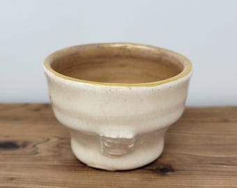 Handmade Charcoal Fired Gold Painted Korean Tea Cup
