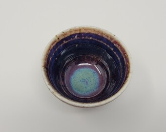 Handmade Wood Fired Korean Teacup with Byulbam Glaze on Baekja Clay