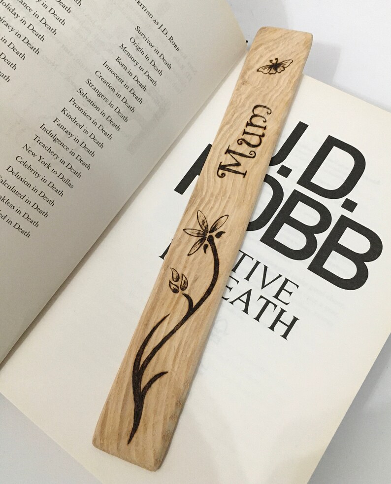 Extra Large Wooden Bookmark Choice of Designs image 2