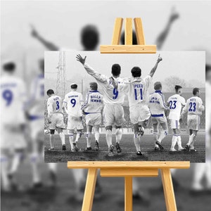 Leeds United Legends Canvas Design