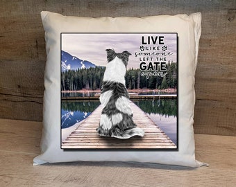 Build your own dog cushion Customised scenic Dog Cushion personalised to your requirements any breed any name