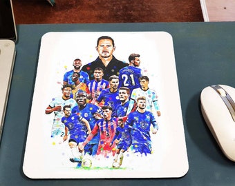 Chelsea FC 2020-21 Squad Mouse Mat artistic design