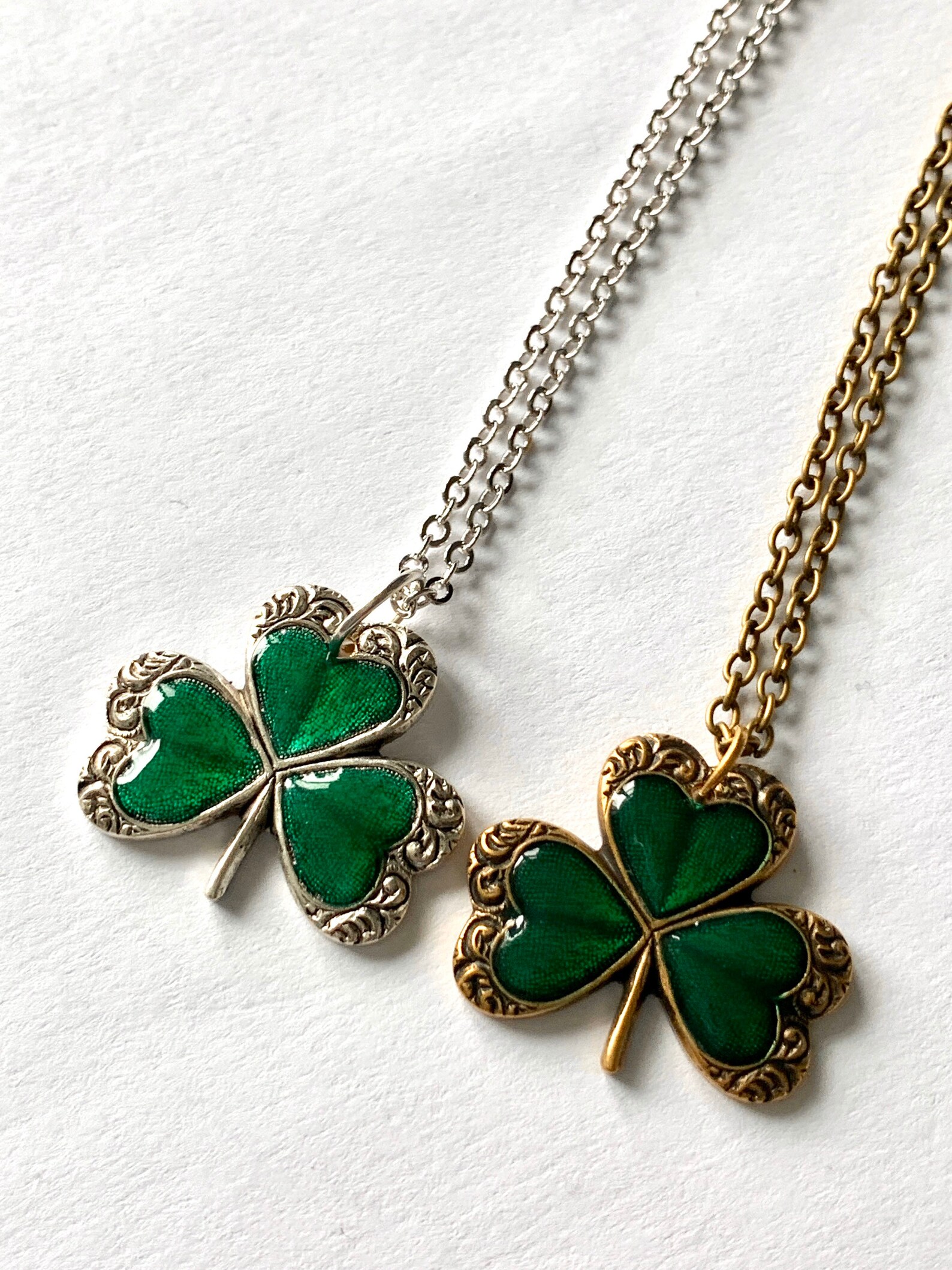 patricks day necklace