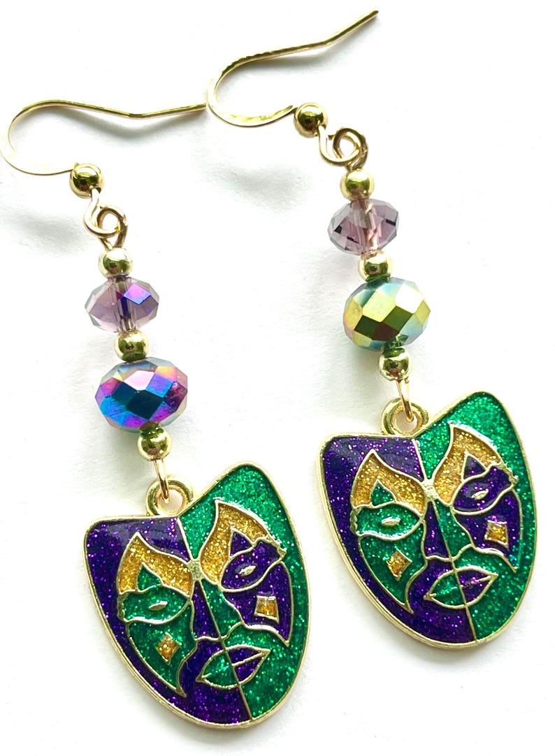 mardi gras statement necklaces