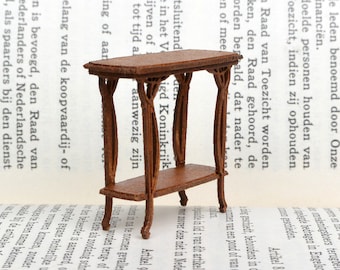 Art Nouveau Side Table - dollshouse miniature 1:24 kit