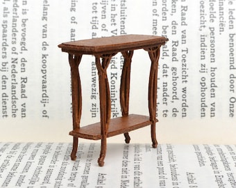 Art Nouveau Side Table dollshouse miniature 1:24 kit