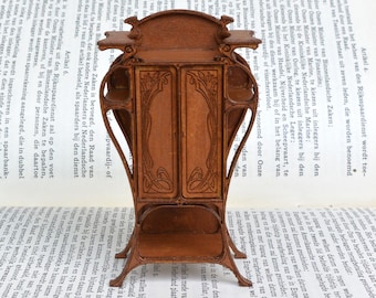 Art Nouveau Armoire - dollshouse miniature 1:24 kit