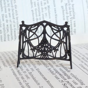 1:24 Art Nouveau Fire Screen - dollhouse miniature kit