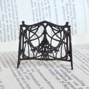 1:24 Art Nouveau Fire Screen dollhouse miniature kit