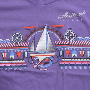 Vintage // Tee // T-Shirt // 1991 // Lifestyles // South Padre // Island // SPI // Texas // Beach // Summer // Sailing // Party