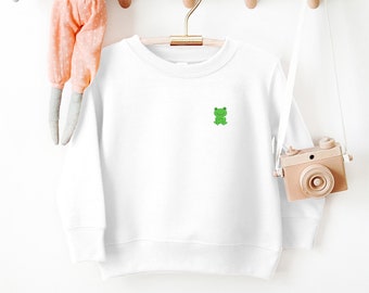 Frog Kids Jumper Embroidered Clothing