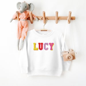Kids Name Sweatshirt Girls Boys Clothing birthday gifts