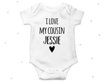 i love my cousin onesie