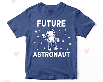Astronaut Kinder T-shirt Jongens Meisjes Kleding Ruimte Verjaardagscadeaus