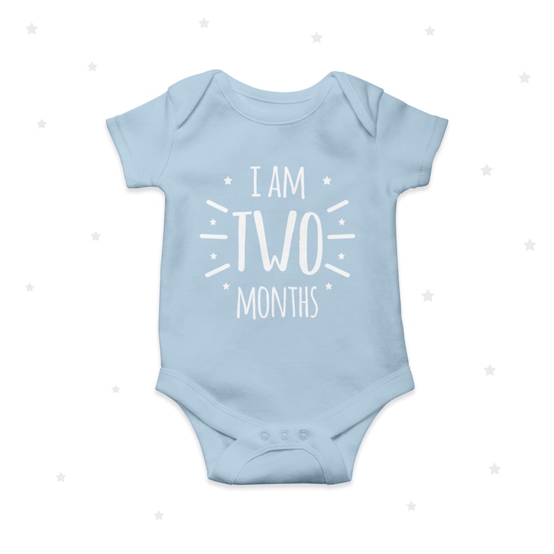 Monthly milestone baby grow bodysuit kit baby boy blue baby Etsy